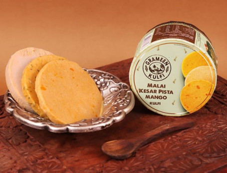 Malai Mango Sitaphal Slice Kulfi (Pack Of 3)
