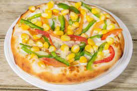 Large Corn Capsicum Pizza