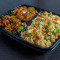 Chinese Brown Mixed Fried Rice Chicken Manchurian(3 Pcs)