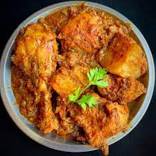 Chicken Kosha With Aloo