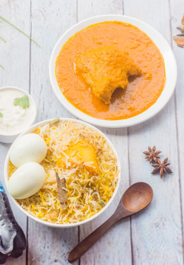 Egg Biryani Chicken Curry