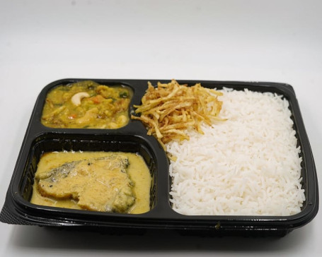 Rice Doi Katla Minibhoj Thali