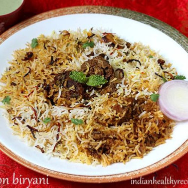 Mutton Biryani [2 Pcs Mutton With Egg]