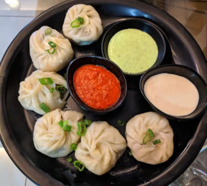 Chicken Chese Momo [6Pcs]