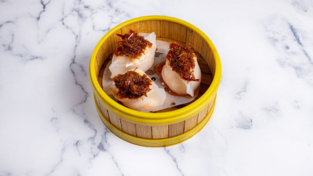 417. Xo Jiǎo Steamed Shrimp Dumplings Topped With Xo Sauce