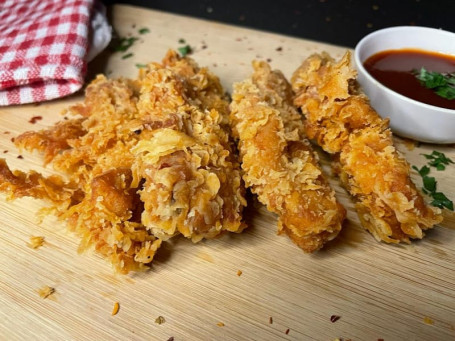 Chilli Lemon Crunchy Chicken Strips (4 Pcs)