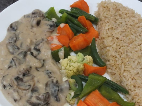 Mushrooms In Creamy Sauce