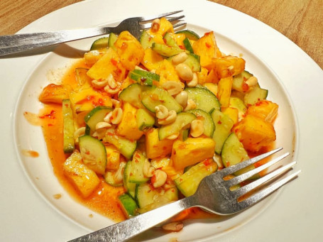 Asian Pineapple Cucumber Salad