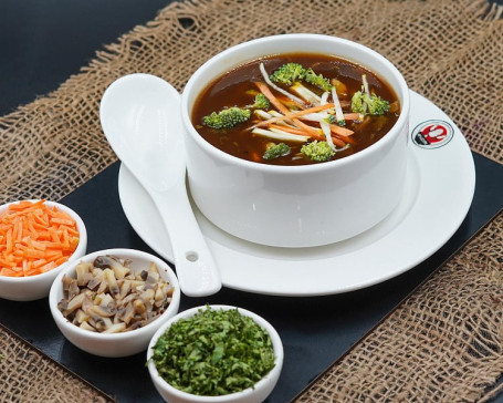 Veg Hot And Sour Soup [Serves 2]