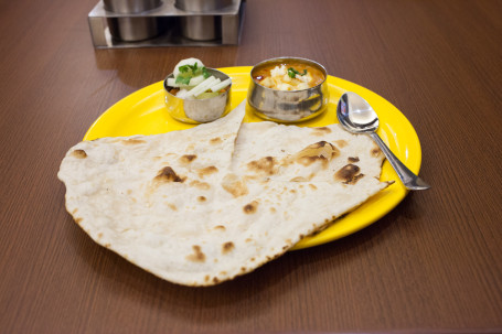 Naan With Choice Of Main Course