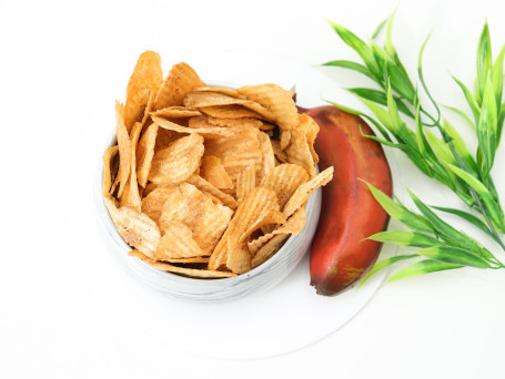 Organic Red Banana Pizza Chips 100 Grams