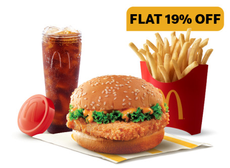 Mcsaver Mcspicy Paneer-Mahlzeit