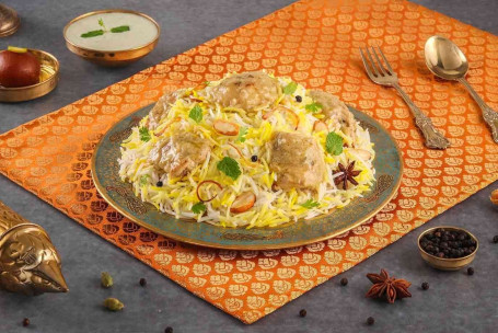 Bahaar-E-Afghani Murgh (Biryani With 50% Extra Creamy Chicken, Serves -1)