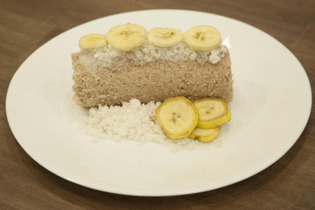 Chemba Puttu With Sugar Banana