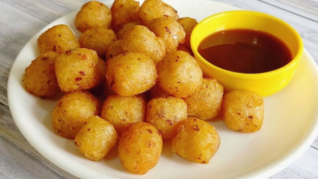 Chilly Garlic Potato (10 Pcs)