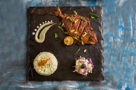 Volcano Fish With Ghee Rice