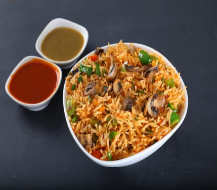 Sechzwan Mushroom Fried Rice