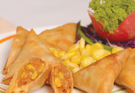 Cheese Corn Samosa (4 Pcs)