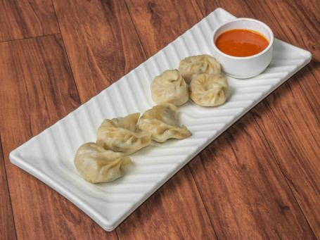 3 Pcs Veg Momo 3 Pcs Chicken Momo