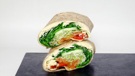 Hearty Hummus Wrap..