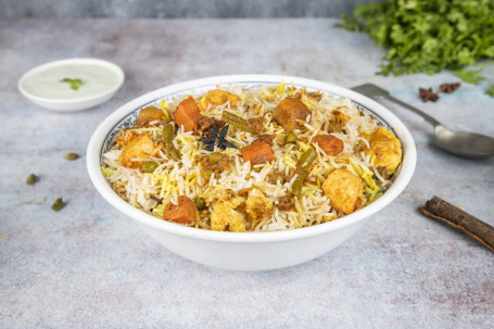 Lucknowi Veg Dum Biryani (Für 1 Person)