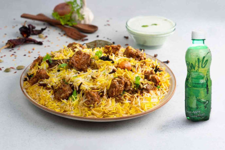 Mutton Dum Biryani-Getränkekombination