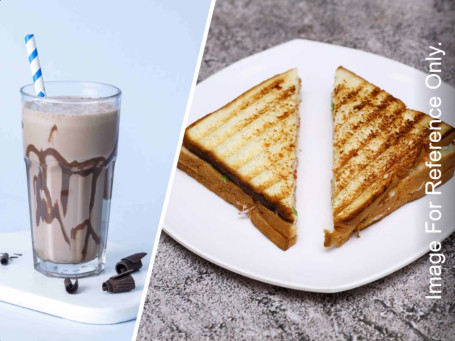 Chicken Tikka Sandwich Chocolate Shake