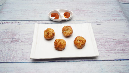 Fried Corn Cheese Momo (4 Pcs)