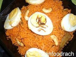 Egg Biryani (Jeeraga Samba