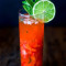 Strawberry Lime Mint Mojito