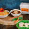 Vandi Veg Fried Rice Gobi Manchurian 2Pcs Veg Momo Bowl