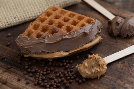 Choco Peanut Butter Waffle