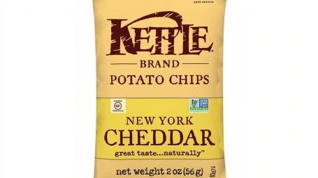 New York Cheddar Kettle Chips (2Oz)