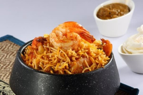 Madras Prawn Biryani