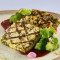 Grilled Tofu Steak With Almond Broccoli