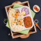 Chicken Kheema, Kulcha Lunchbox With Gulab Jamun (2 Pcs)