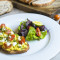 Avocado And Cherry Tomato Feta Tartine