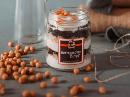 Butterscotch Twist Dessert Jar