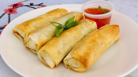 1. Vegetable Spring Roll (4 Pcs)