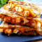 Jain Schezwan Paneer Quesadilla