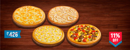 Mahlzeit Für 4: Veg Pizza Mania Loaded