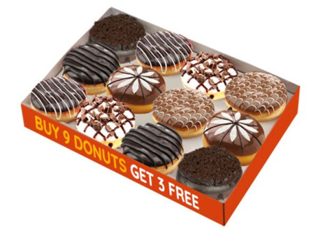 Bestsellers Celebration Box (12 Donuts)