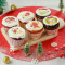 Weihnachts-Special-Foto-Cupcakes (6Er-Pack)