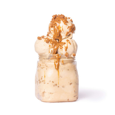 Lotus Biscoff Ice Cream Jar