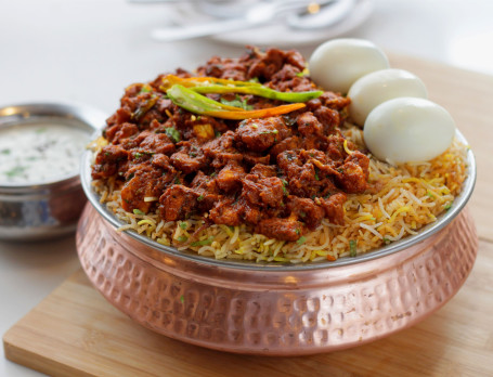 Chicken Kabab Biryani Family (Serves 3-4)