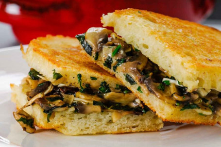 Mushroom Mascarpone Sandwich