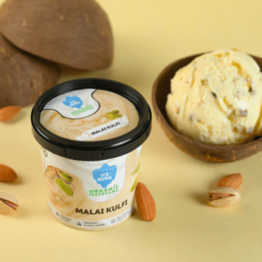 Malai-Kulfi-Eiscreme (Für 1 Person)