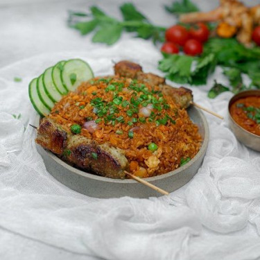 Malay Nasi Goreng Tuna Satay