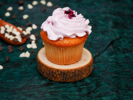 Französischer Blaubeer-Cupcake