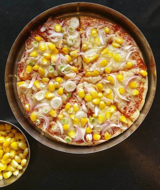 Corn And Onion Pizza